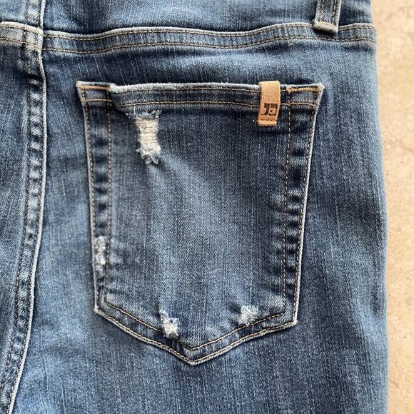 Joe's Jeans Women's Franklin Skinny High Rise Distressed Hem, Size 28 - Picture 5 of 8